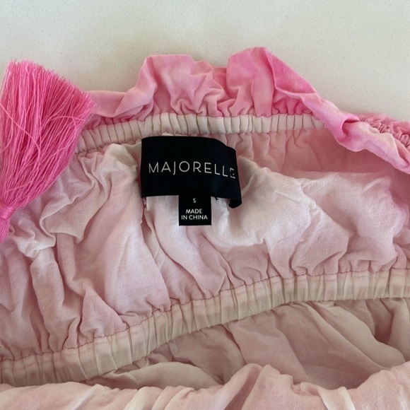 MAJORELLE Baker Mini Dress in Pink Tie Dye size Small - Picture 10 of 12